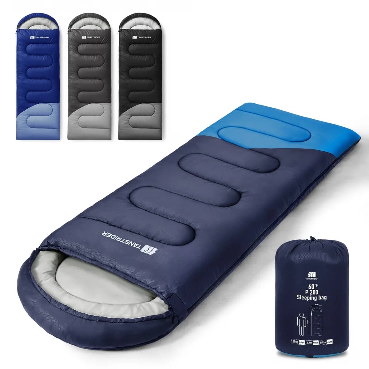 TANSTRIDER 캠핑 하이킹 휴대용 머미형 사계절용 압축 침낭 1개 네이비 1.35kg 가격 추이 TANSTRIDER 캠핑 하이킹 휴대용 머미형 사계절용 압축 침낭 1개 네이비 1.35kg - 최저가 40,000원