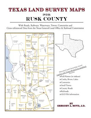Texas Land Survey Maps for Rusk County, Paperback 가격 추이 Texas Land Survey Maps for Rusk County, Paperback - 최저가 41,570원