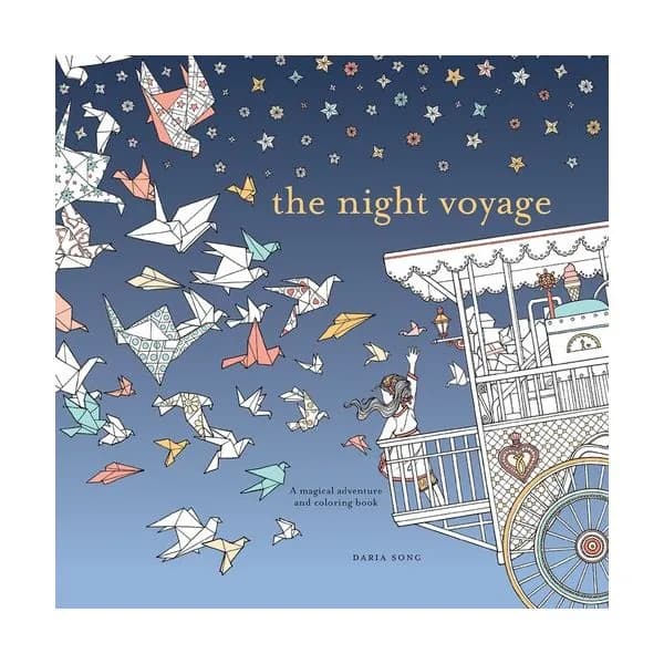 영문 유아도서 The Night Voyage: A Magical Adventure and Coloring Book Paperback 컬러링북 가격 추이 영문 유아도서 The Night Voyage: A Magical Adventure and Coloring Book Paperback 컬러링북 - 최저가 25,200원