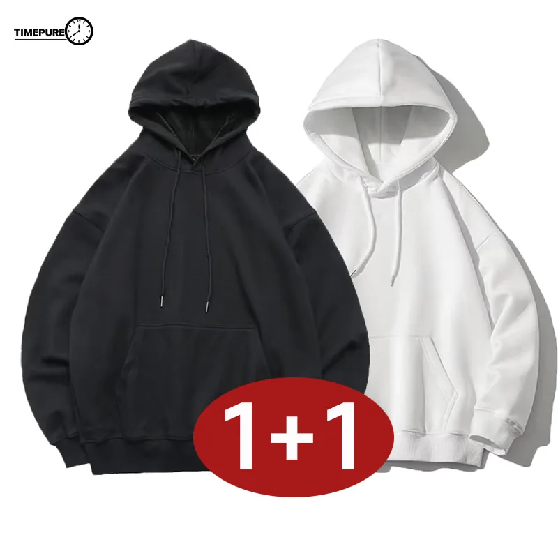 타임퓨어1+1 남성 트렌디 단색 후드티 빅사이즈 스판 루즈핏 가격 추이 타임퓨어1+1 남성 트렌디 단색 후드티 빅사이즈 스판 루즈핏 - 최저가 15,000원