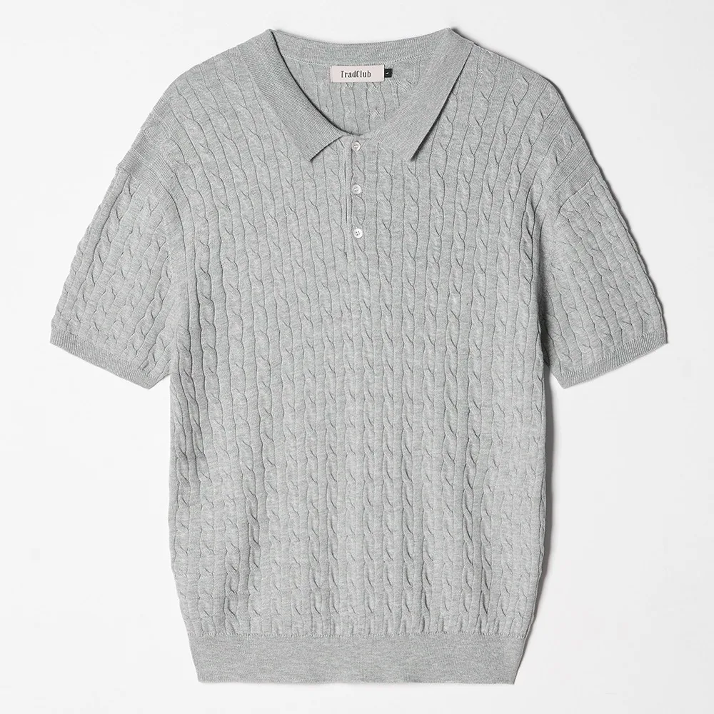 트래드클럽 남자 케이블 카라 여름 사계절 반팔 니트 (9컬러 M~5XL) 가격 추이 트래드클럽 남자 케이블 카라 여름 사계절 반팔 니트 (9컬러 M~5XL) - 최저가 29,000원