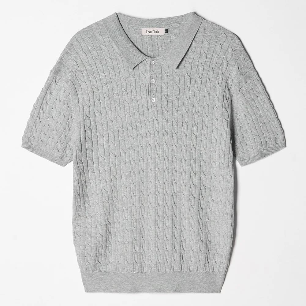 트래드클럽 남자 케이블 카라 여름 사계절 반팔 니트 (9컬러 M~5XL) 가격 추이 트래드클럽 남자 케이블 카라 여름 사계절 반팔 니트 (9컬러 M~5XL) - 최저가 31,000원