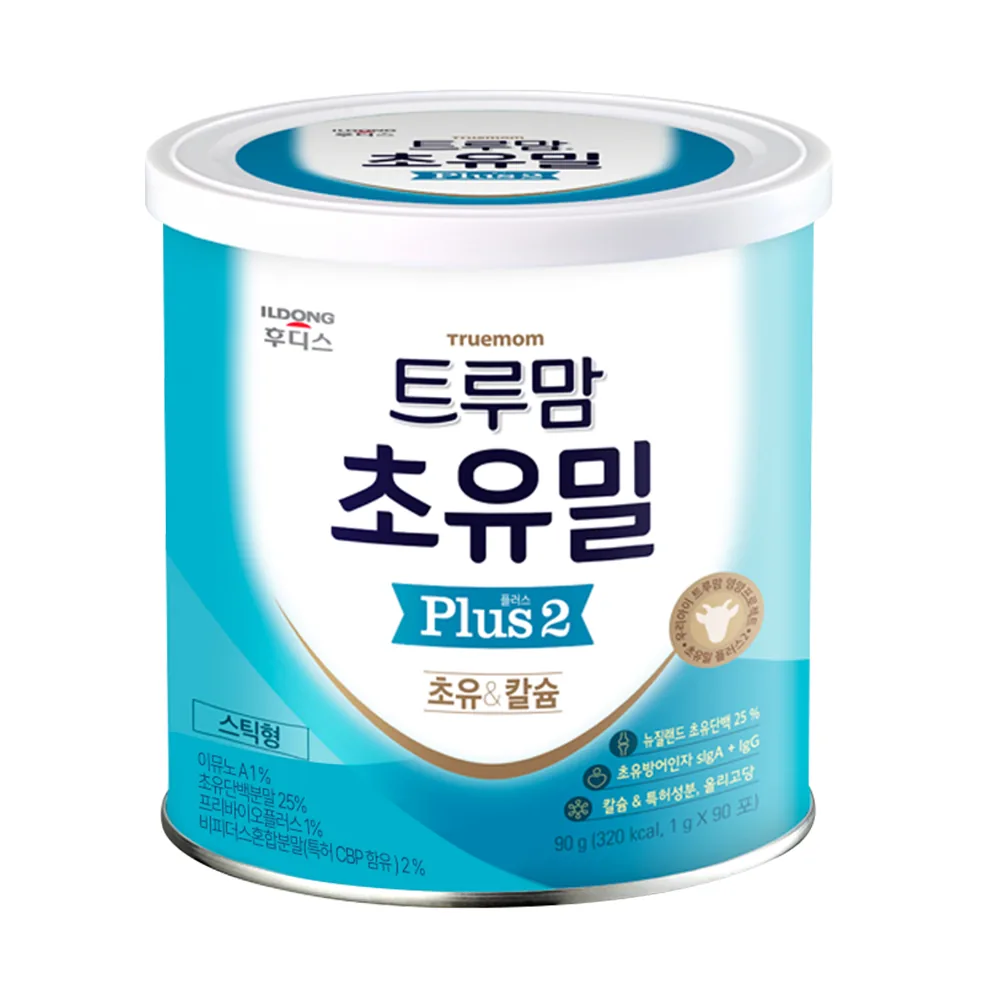 일동후디스 트루맘 초유밀 플러스 2단계 1g X 90p 가격 추이 일동후디스 트루맘 초유밀 플러스 2단계 1g X 90p - 최저가 13,050원