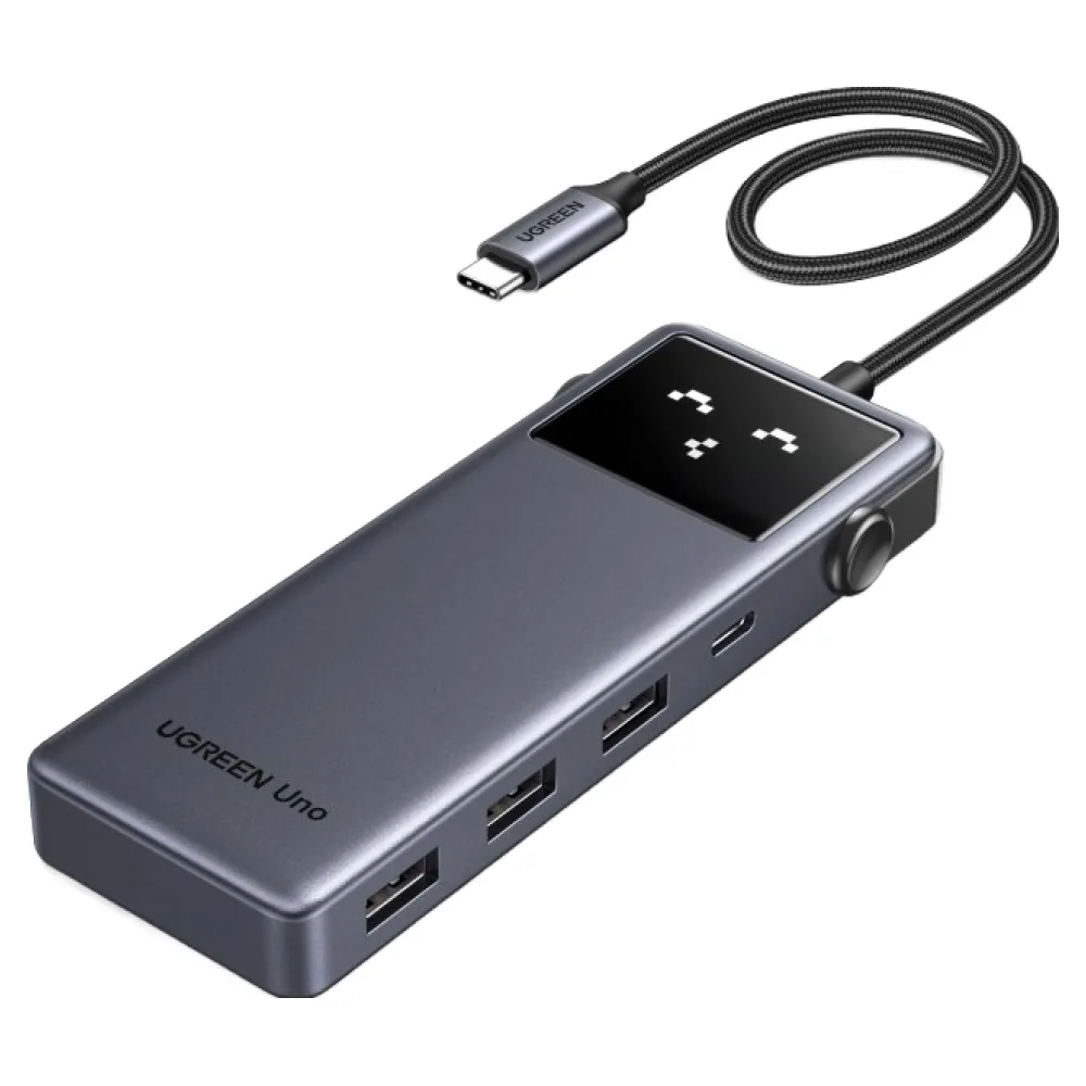 UGREEN Uno 8포트 USB3.2 C타입 멀티허브 삼성덱스 맥북 호환 10Gbps HDMI2.0 4K60Hz PD100W SD카드 리더기 Grey 가격 추이 UGREEN Uno 8포트 USB3.2 C타입 멀티허브 삼성덱스 맥북 호환 10Gbps HDMI2.0 4K60Hz PD100W SD카드 리더기 Grey - 최저가 38,200원