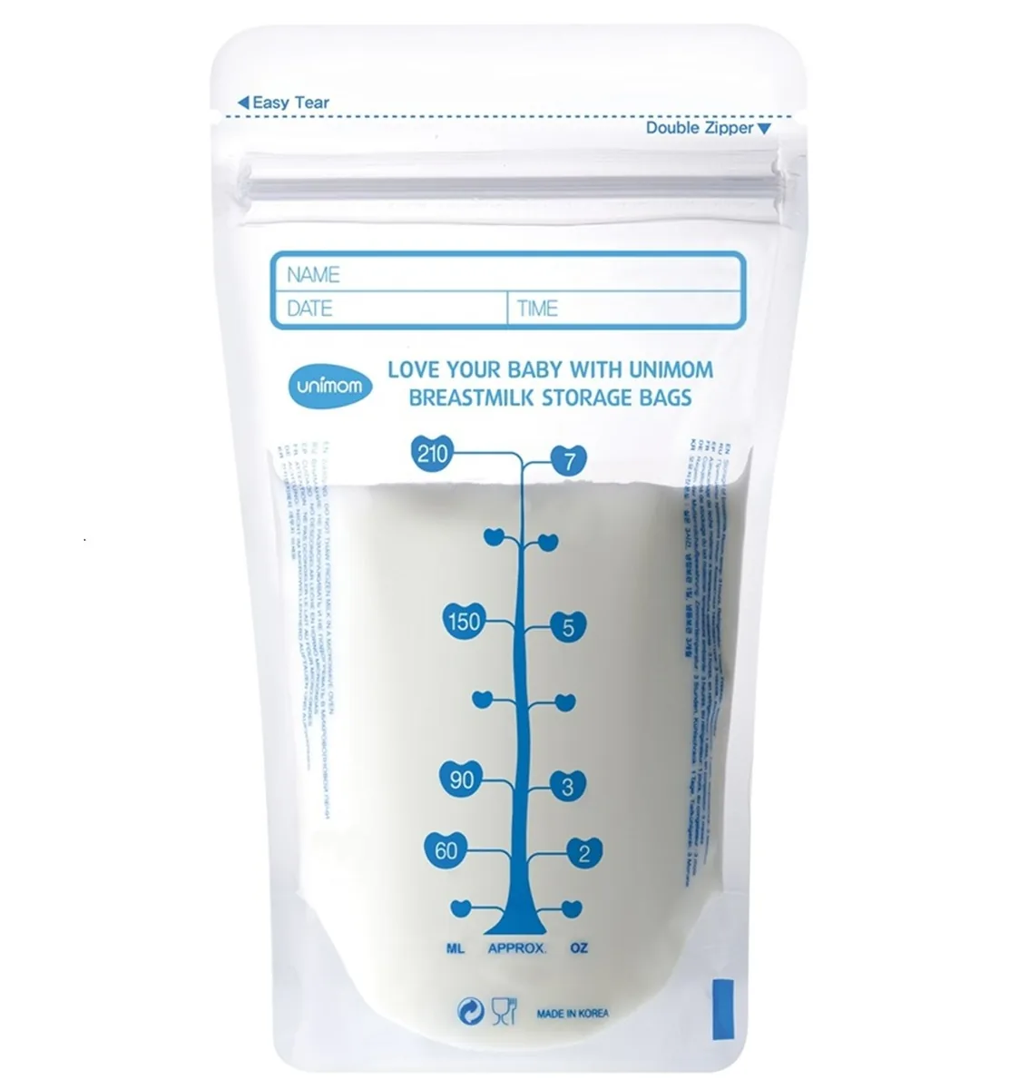 유니맘 모유저장팩 210ml 가격 추이 유니맘 모유저장팩 210ml - 최저가 7,990원
