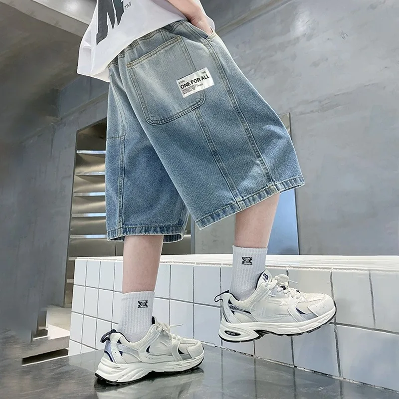 UPPERCUT 아동 얇은 청 반바지 와이드 데님 숏팬츠 가격 추이 UPPERCUT 아동 얇은 청 반바지 와이드 데님 숏팬츠 - 최저가 15,210원