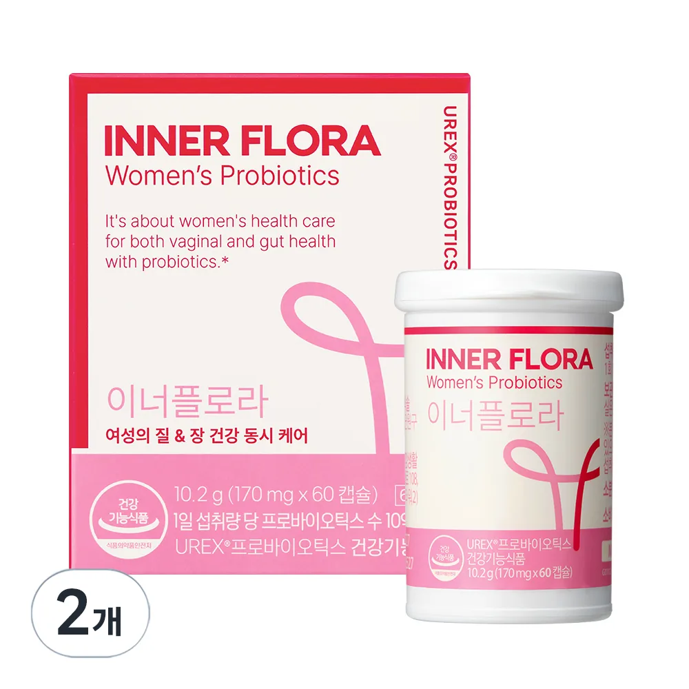 유한건강생활 이너플로라 UREX 프로바이오틱스 유산균 가격 추이 유한건강생활 이너플로라 UREX 프로바이오틱스 유산균 - 최저가 19,490원