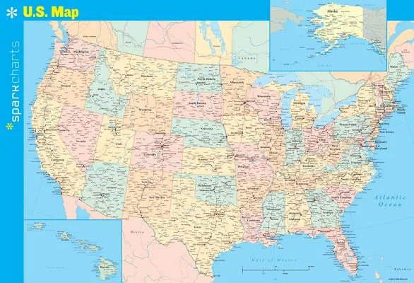 U.S. Map, Folded 가격 추이 U.S. Map, Folded - 최저가 12,120원