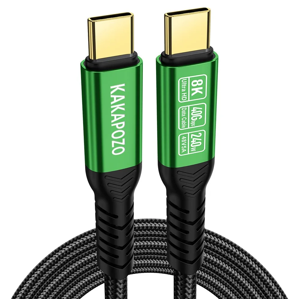 KAKAPOZO USB4.0 C to C 케이블 240W 40Gbps 8K 영상 출력 가격 추이 KAKAPOZO USB4.0 C to C 케이블 240W 40Gbps 8K 영상 출력 - 최저가 16,330원