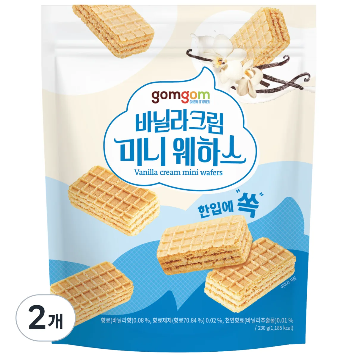 곰곰 바닐라크림 미니웨하스 가격 추이 곰곰 바닐라크림 미니웨하스 - 최저가 2,990원