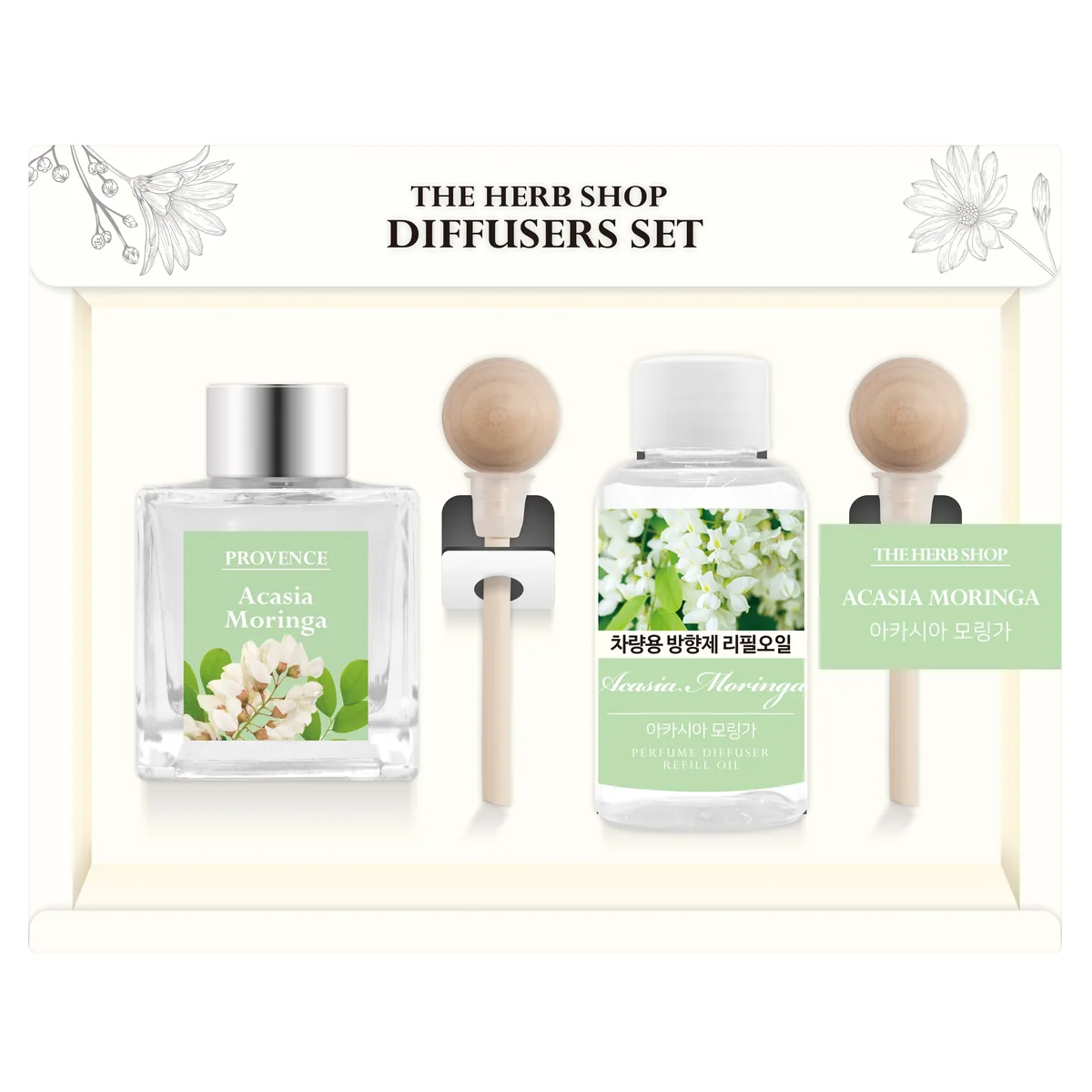 더허브샵 차량용 디퓨져 본품 50ml + 리필 50ml 선물세트 가격 추이 더허브샵 차량용 디퓨져 본품 50ml + 리필 50ml 선물세트 - 최저가 10,350원