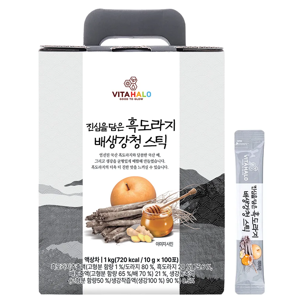비타할로 흑도라지 배 생강 청 스틱 가격 추이 비타할로 흑도라지 배 생강 청 스틱 - 최저가 17,690원