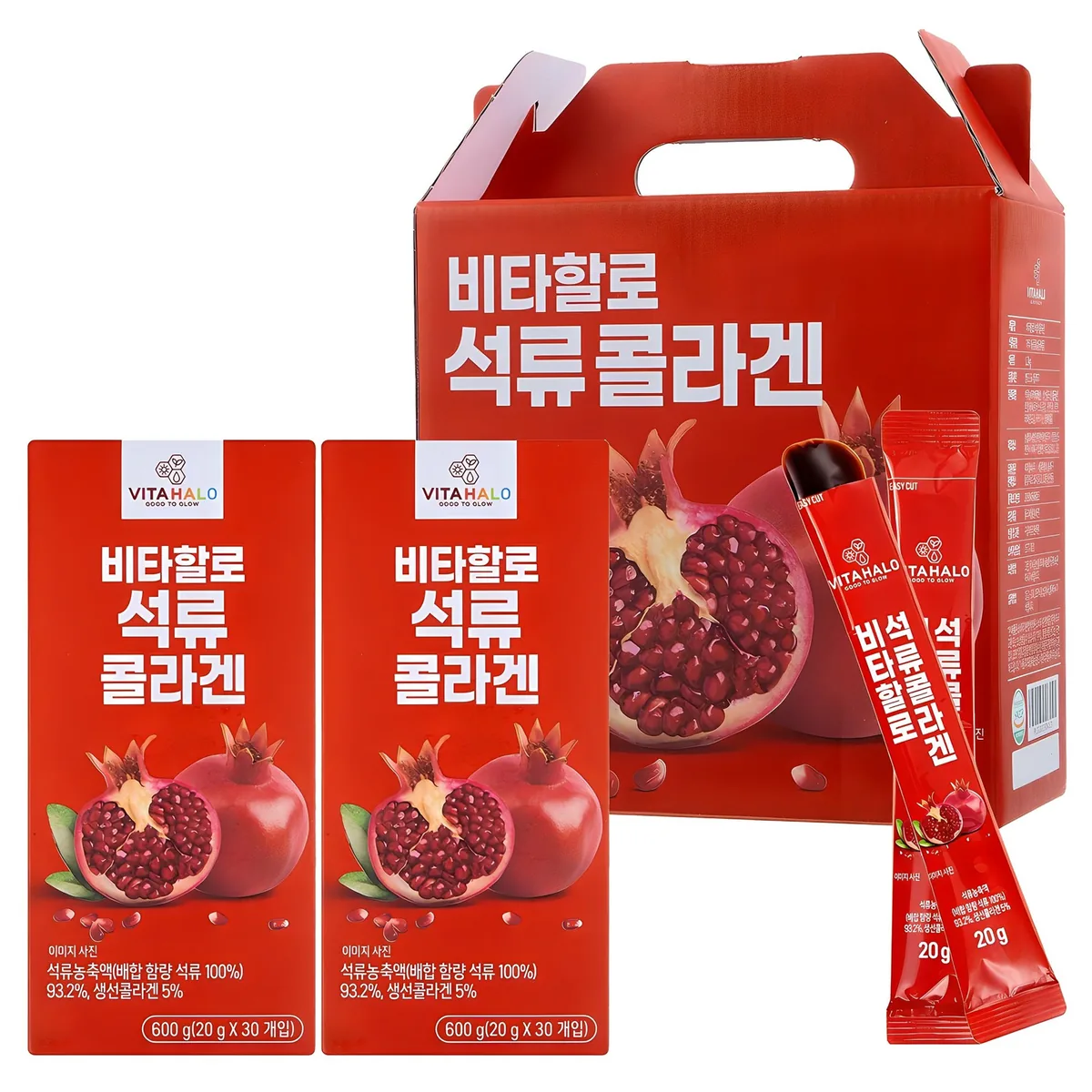 비타할로 석류 콜라겐 스틱 30개입 가격 추이 비타할로 석류 콜라겐 스틱 30개입 - 최저가 23,990원
