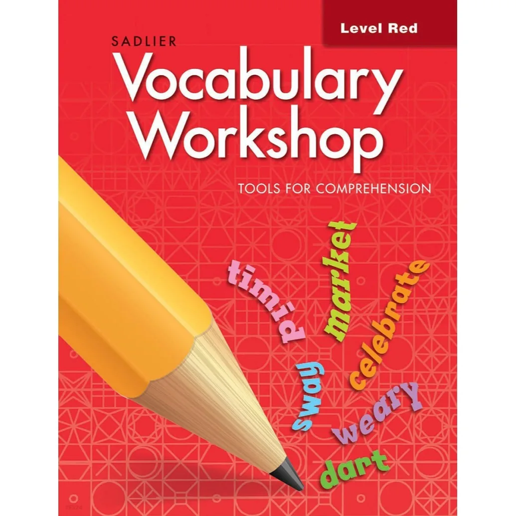 Vocabulary Workshop Tools for Comprehension Red 가격 추이 Vocabulary Workshop Tools for Comprehension Red - 최저가 22,500원