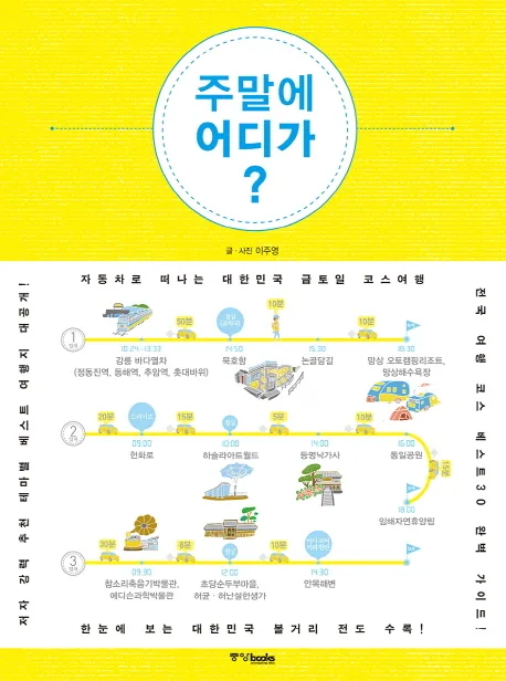주말에 어디가: 자동차로 떠나는 대한민국 금토일 코스여행 가격 추이 주말에 어디가: 자동차로 떠나는 대한민국 금토일 코스여행 - 최저가 15,300원