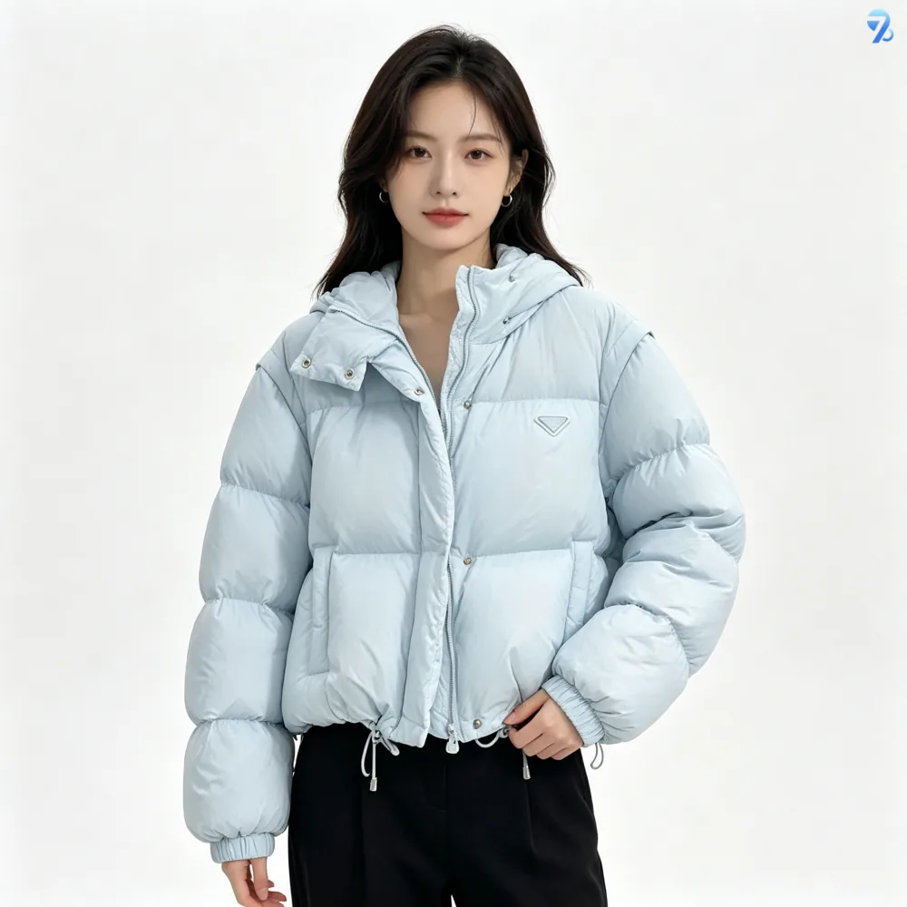 여성용 후드 크롭 숏패딩 자켓 가격 추이 여성용 후드 크롭 숏패딩 자켓 - 최저가 3,100원