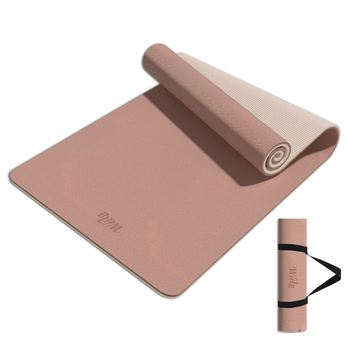 WEILA 요가매트 10mm TPE 미끄럼방지 층간소음 매트 2개 세트 갈색+살구색 가격 추이 WEILA 요가매트 10mm TPE 미끄럼방지 층간소음 매트 2개 세트 갈색+살구색 - 최저가 77,000원