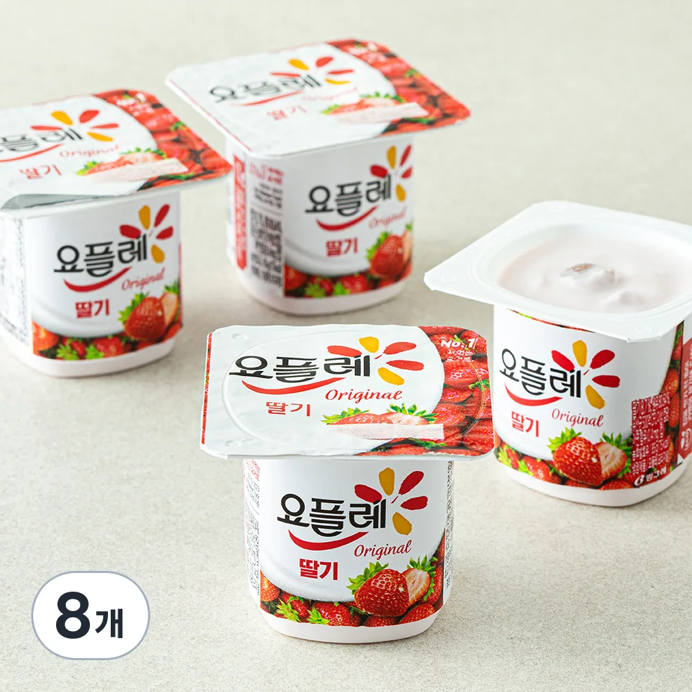 요플레 오리지널 딸기 가격 추이 요플레 오리지널 딸기 - 최저가 7,080원
