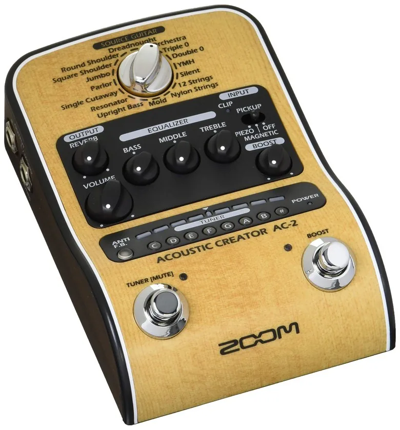 ZOOM Acoustic Creator 어쿠스틱 기타용 프리앰프 AC-2 가격 추이 ZOOM Acoustic Creator 어쿠스틱 기타용 프리앰프 AC-2 - 최저가 266,070원
