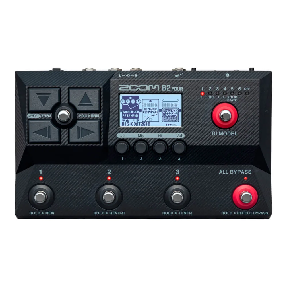 ZOOM B2 FOUR Effects & Amp Emulator 가격 추이 ZOOM B2 FOUR Effects & Amp Emulator - 최저가 350,200원