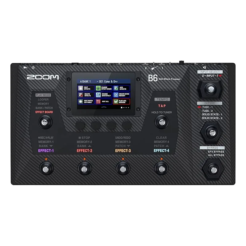 ZOOM B6 Bass Multi-Effects Processor 가격 추이 ZOOM B6 Bass Multi-Effects Processor - 최저가 614,590원