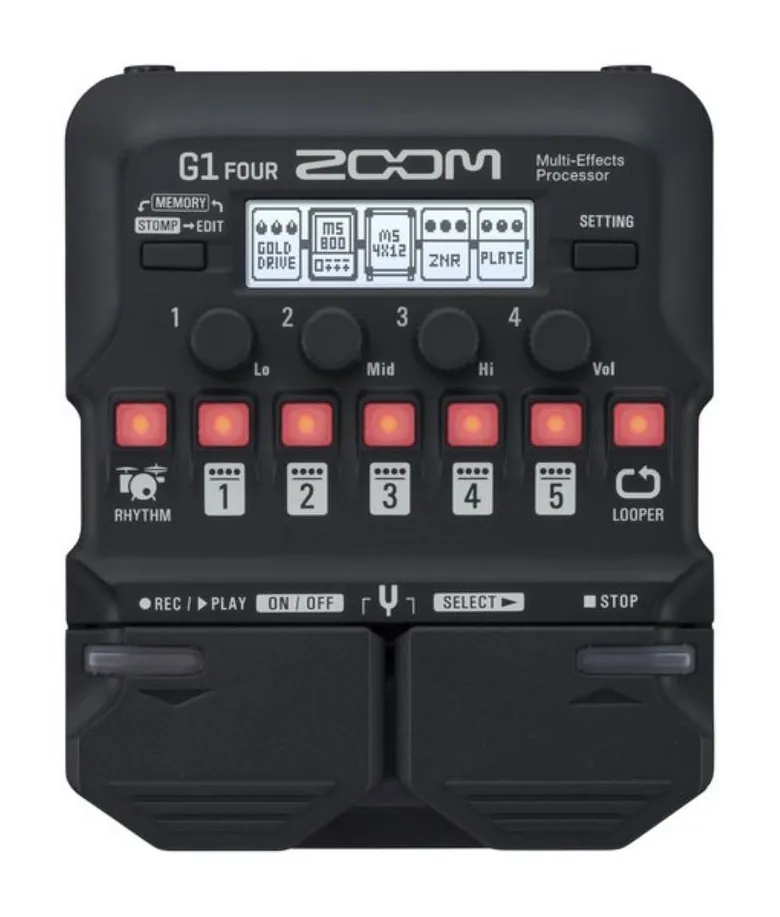 ZOOM G1 FOUR 기타용 멀티 이펙터 블랙 가격 추이 ZOOM G1 FOUR 기타용 멀티 이펙터 블랙 - 최저가 124,050원