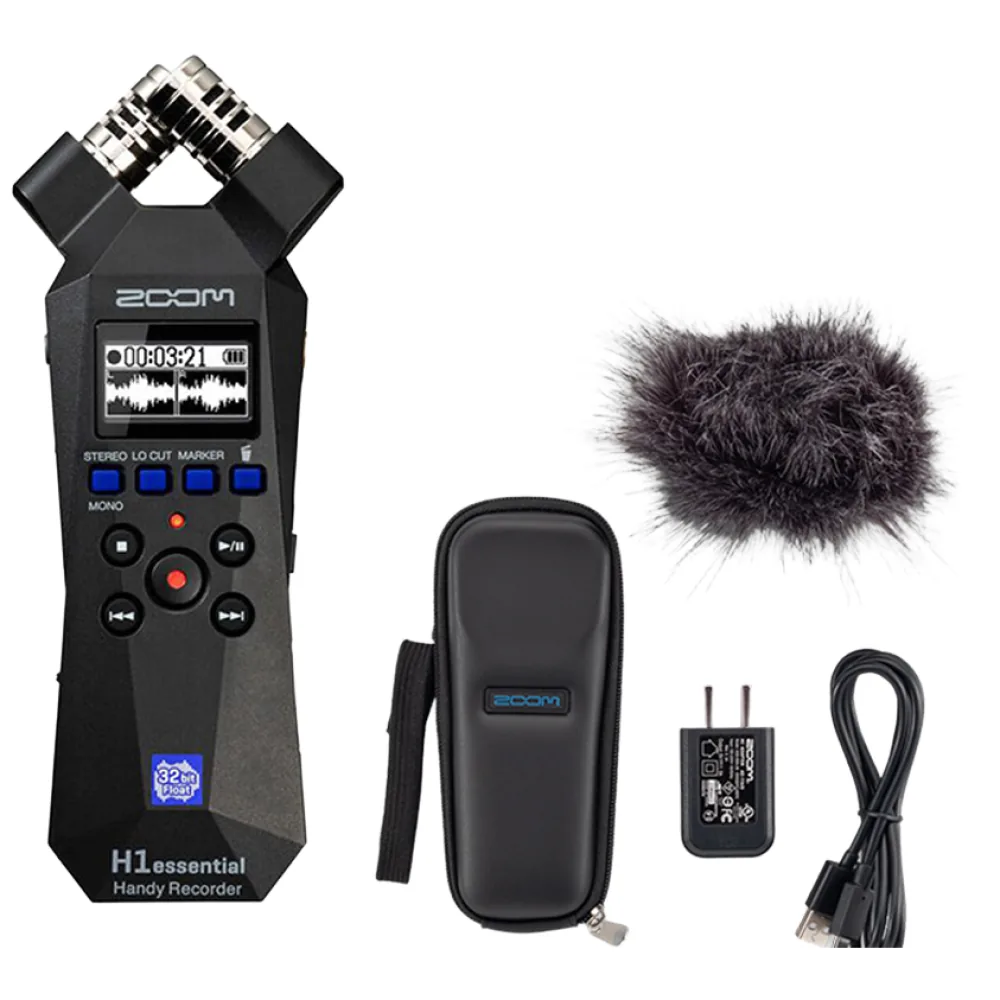 ZOOM H1essential 줌 32비트 플로트 핸디 레코더 녹음기 + APH-1e 전용 액세서리 팩 가격 추이 ZOOM H1essential 줌 32비트 플로트 핸디 레코더 녹음기 + APH-1e 전용 액세서리 팩 - 최저가 244,000원