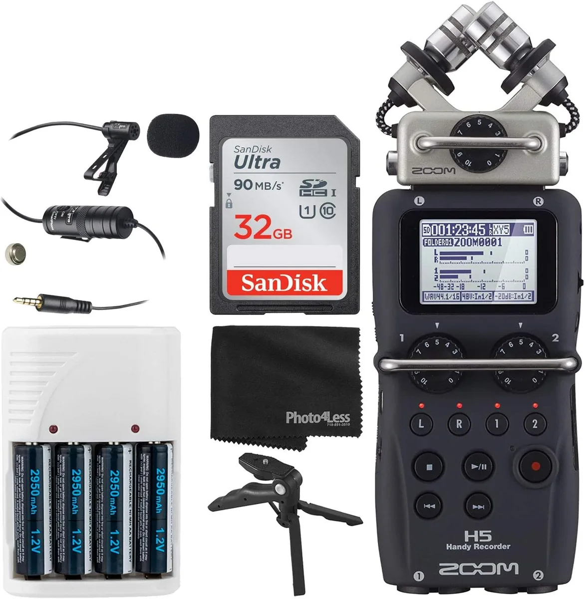 Zoom H5 4입력4트랙 휴대용 핸디 레코더 교체 가능한 XY 마이크 32GB 메모리 카드 라발리에 콘덴서 AA 배터리 충전기 테이블탑 삼각대 가격 추이 Zoom H5 4입력4트랙 휴대용 핸디 레코더 교체 가능한 XY 마이크 32GB 메모리 카드 라발리에 콘덴서 AA 배터리 충전기 테이블탑 삼각대 - 최저가 769,440원