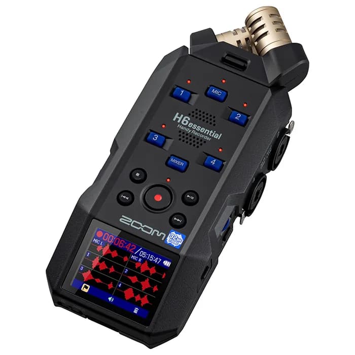 ZOOM H6 essential 128GB 32bit H6E 강의 회의 인터뷰 공연장 브이로그 악기레슨 방송장비 ASMR마이크 가격 추이 ZOOM H6 essential 128GB 32bit H6E 강의 회의 인터뷰 공연장 브이로그 악기레슨 방송장비 ASMR마이크 - 최저가 559,000원