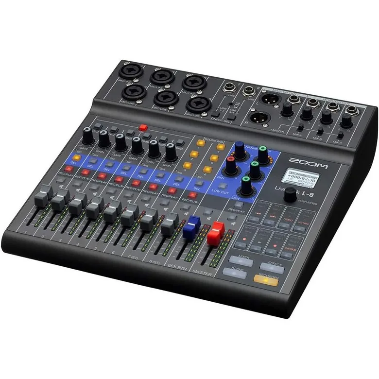 ZOOM L-8 8트랙 12입력 USB 디지털 믹서 오디오 인터페이스 가격 추이 ZOOM L-8 8트랙 12입력 USB 디지털 믹서 오디오 인터페이스 - 최저가 469,900원