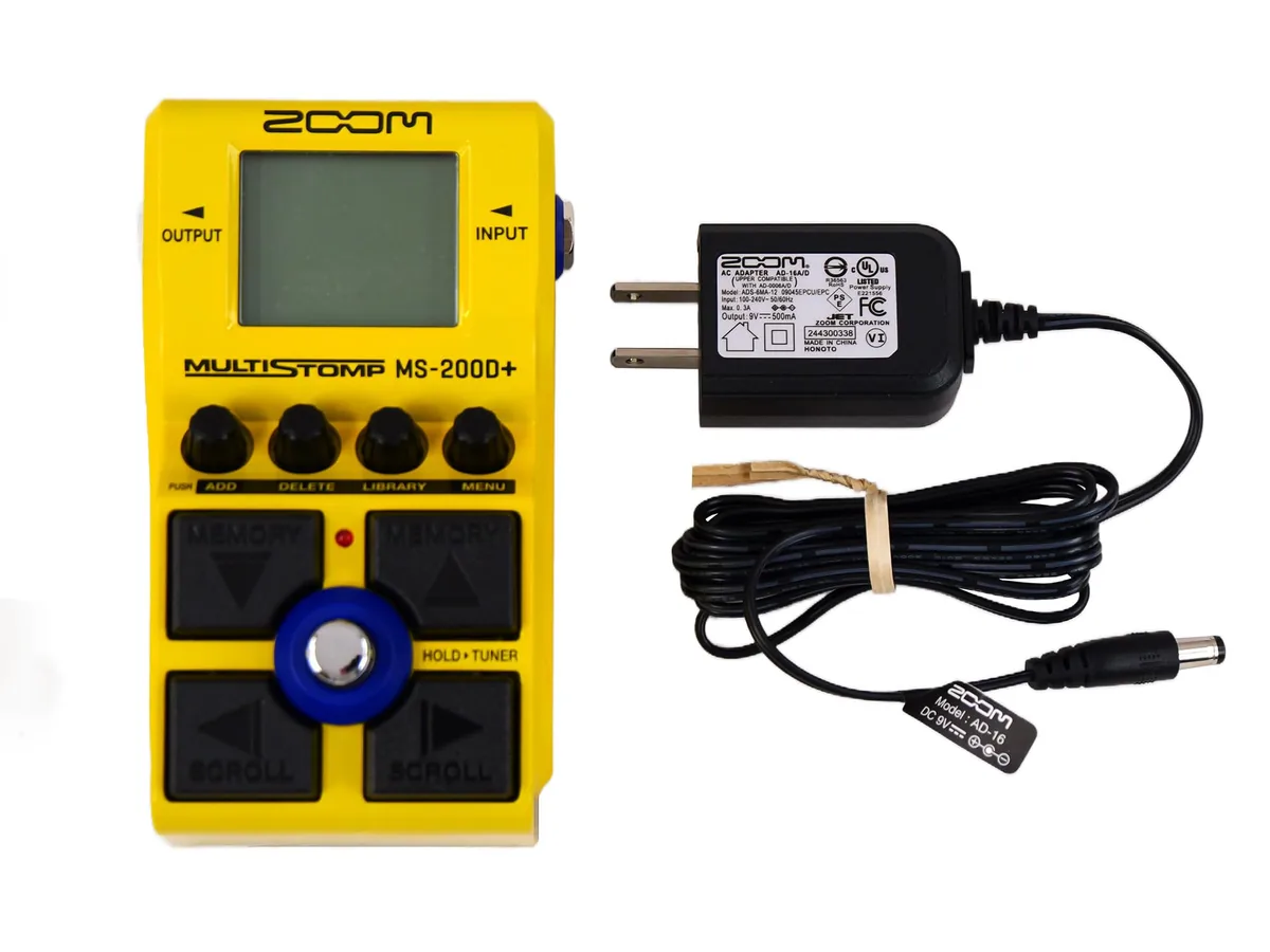 ZOOM MS-200 D+ 멀티 스톰 페달 옐로우 가격 추이 ZOOM MS-200 D+ 멀티 스톰 페달 옐로우 - 최저가 181,770원