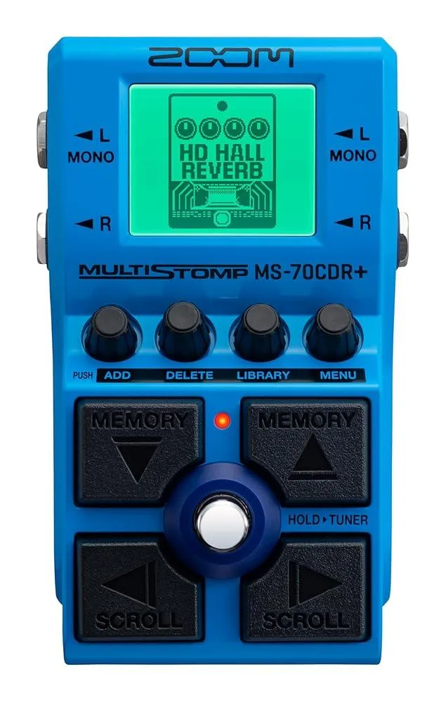 Zoom MS-70CDR+ 멀티이펙트 기타 페달 가격 추이 Zoom MS-70CDR+ 멀티이펙트 기타 페달 - 최저가 227,400원