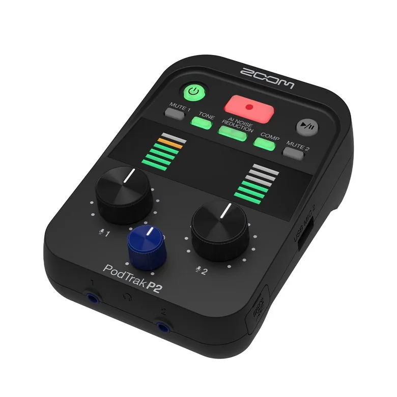 ZOOM P2 AI USB Type-C 팟캐스트 레코더 노이즈 리덕션 가격 추이 ZOOM P2 AI USB Type-C 팟캐스트 레코더 노이즈 리덕션 - 최저가 109,350원
